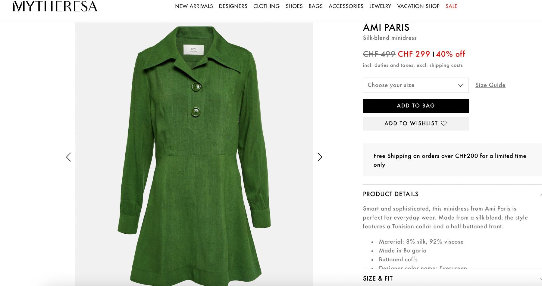 Vestiti: New Ami Paris dress - M – Nuovo e nell'imballaggio originale da St-Sulpice VD venduto da juhdu 2