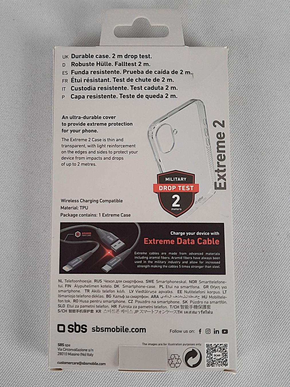 Apple Cover & Protezioni schermo: O SBS Handy Hülle iPhone 16 – Nuovo (secondo la descrizione) da Beinwil am See venduto da Restwert_Beinwil 1