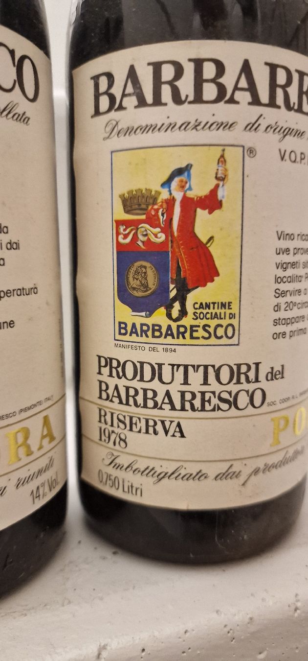 Vino: 2 Fl. Barbaresco PORA RISERVA Produttori del Barbaresco 1978 – Nuovo (secondo la descrizione) da Unterstammheim venduto da BurgundyPassion 3
