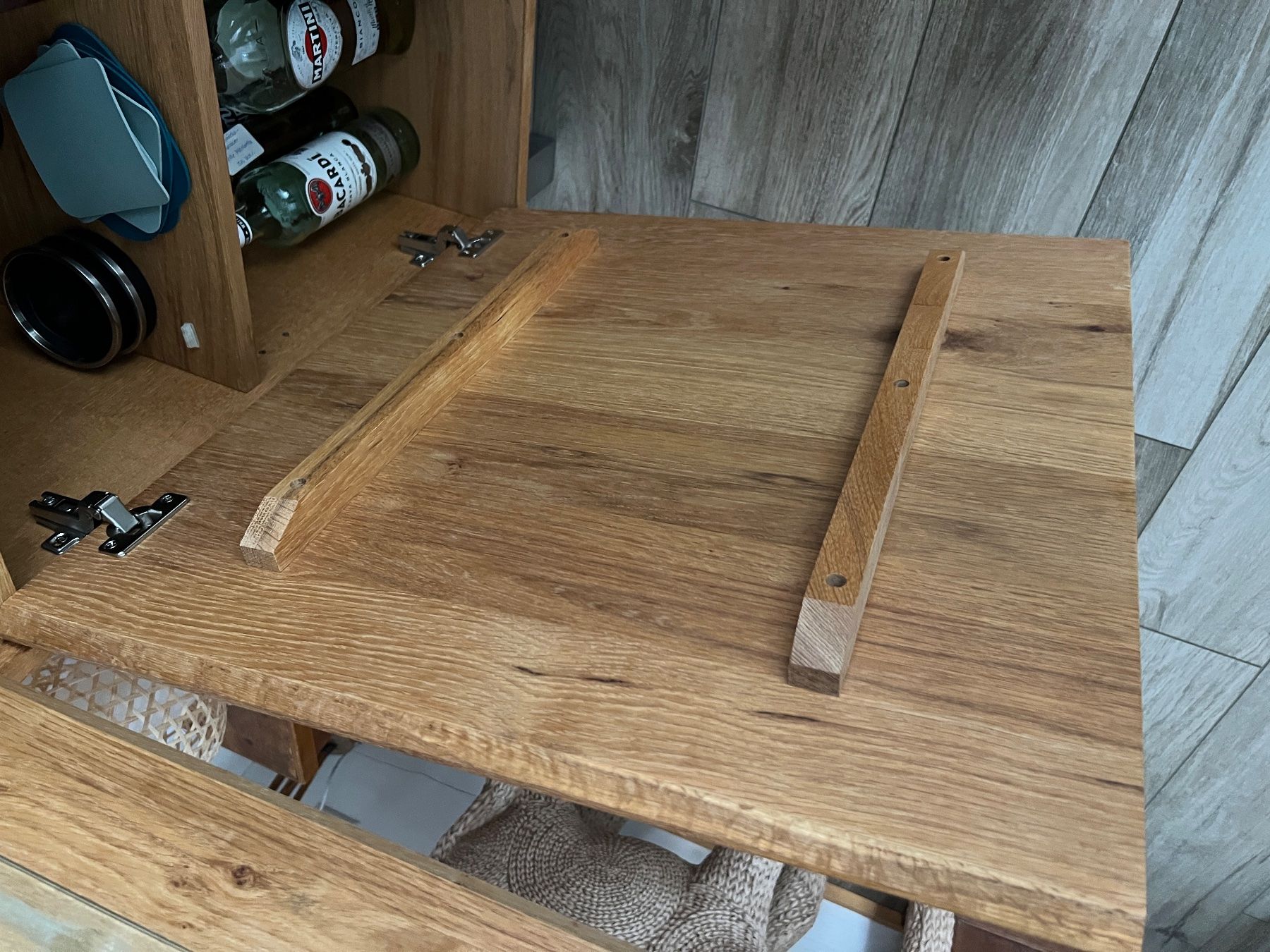 Vetrine: Siedeboard / Vitrine, Massivholz Eiche – Usato da Merzligen venduto da Paxi01 4