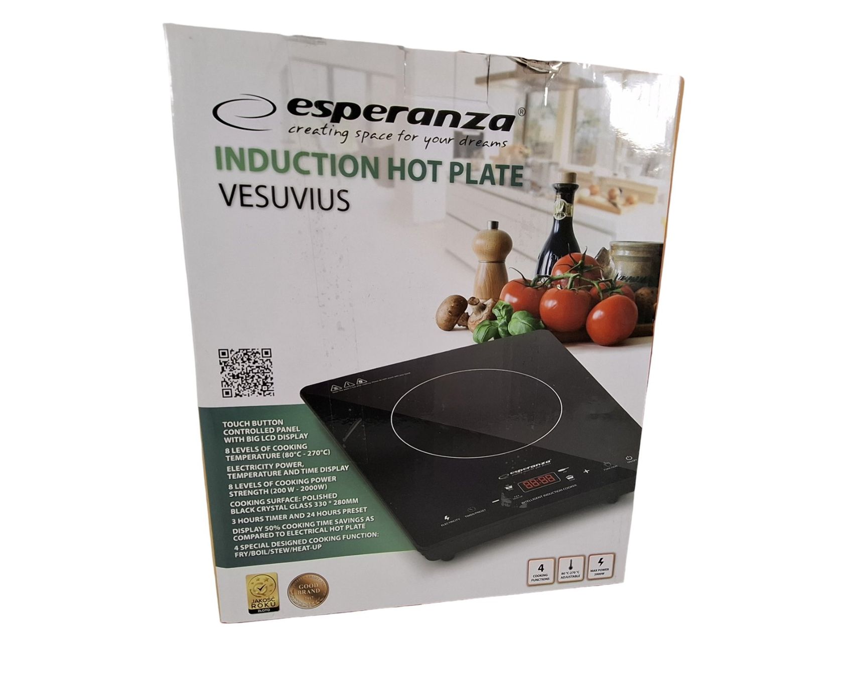 Elettrodomestici da cucina: ESPERANZA Induktionsplatte EKH009 – Nuovo (secondo la descrizione) da Wil SG venduto da Restwert_Wil 3