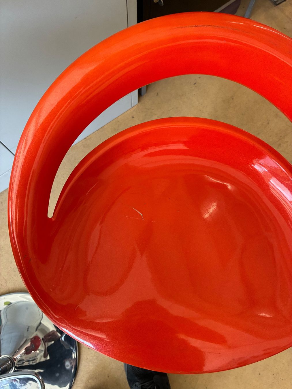 Sgabelli: Barhocker, 2 Stk, Schwarz/Orange – Usato da Dübendorf venduto da sdbu-frappant 3
