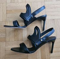 Sandales noires élégantes, parfaites pour l'été, taille 38