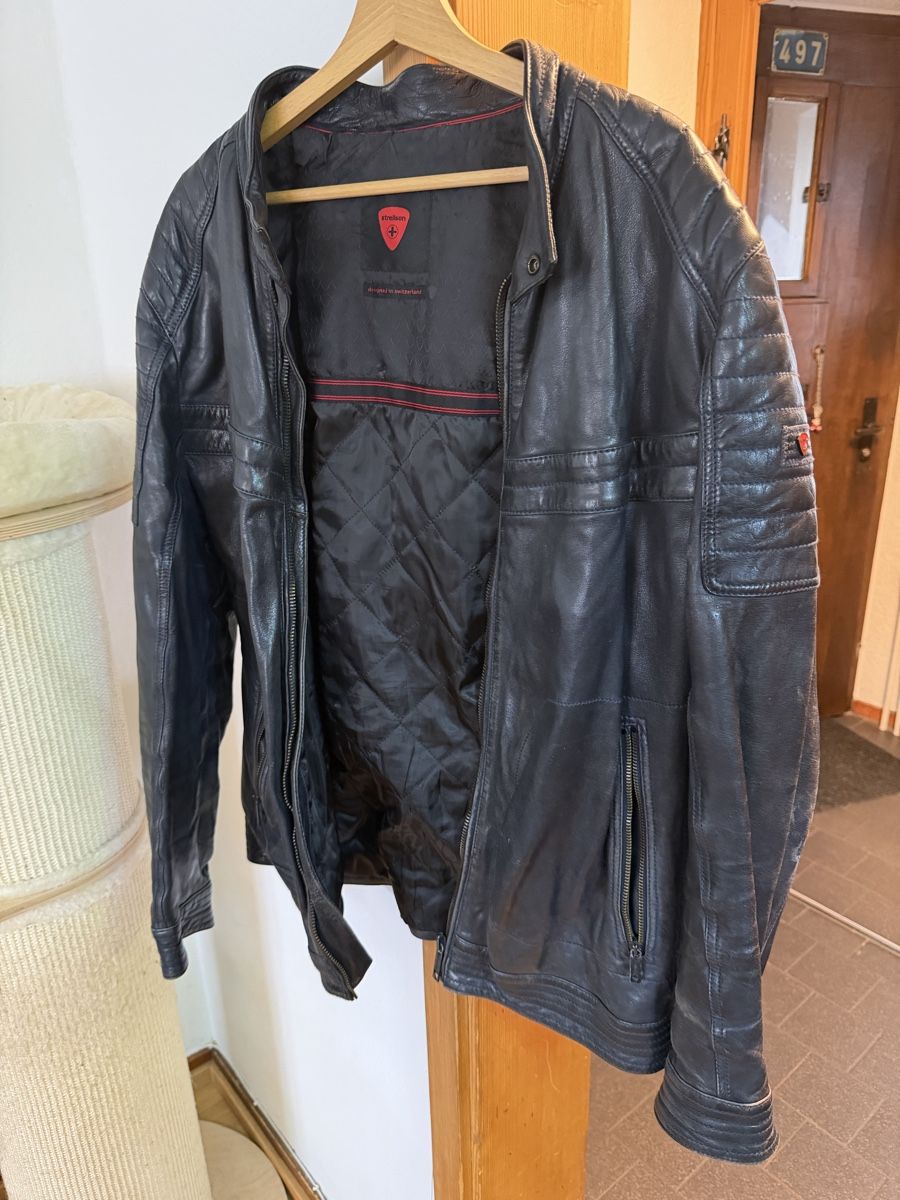 Strellson Jacken: Strellson Lederjacke – Gebraucht aus Zürich von stefano29482
