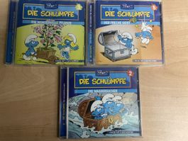 3 Die Schlümpfe CDs Hörspiele