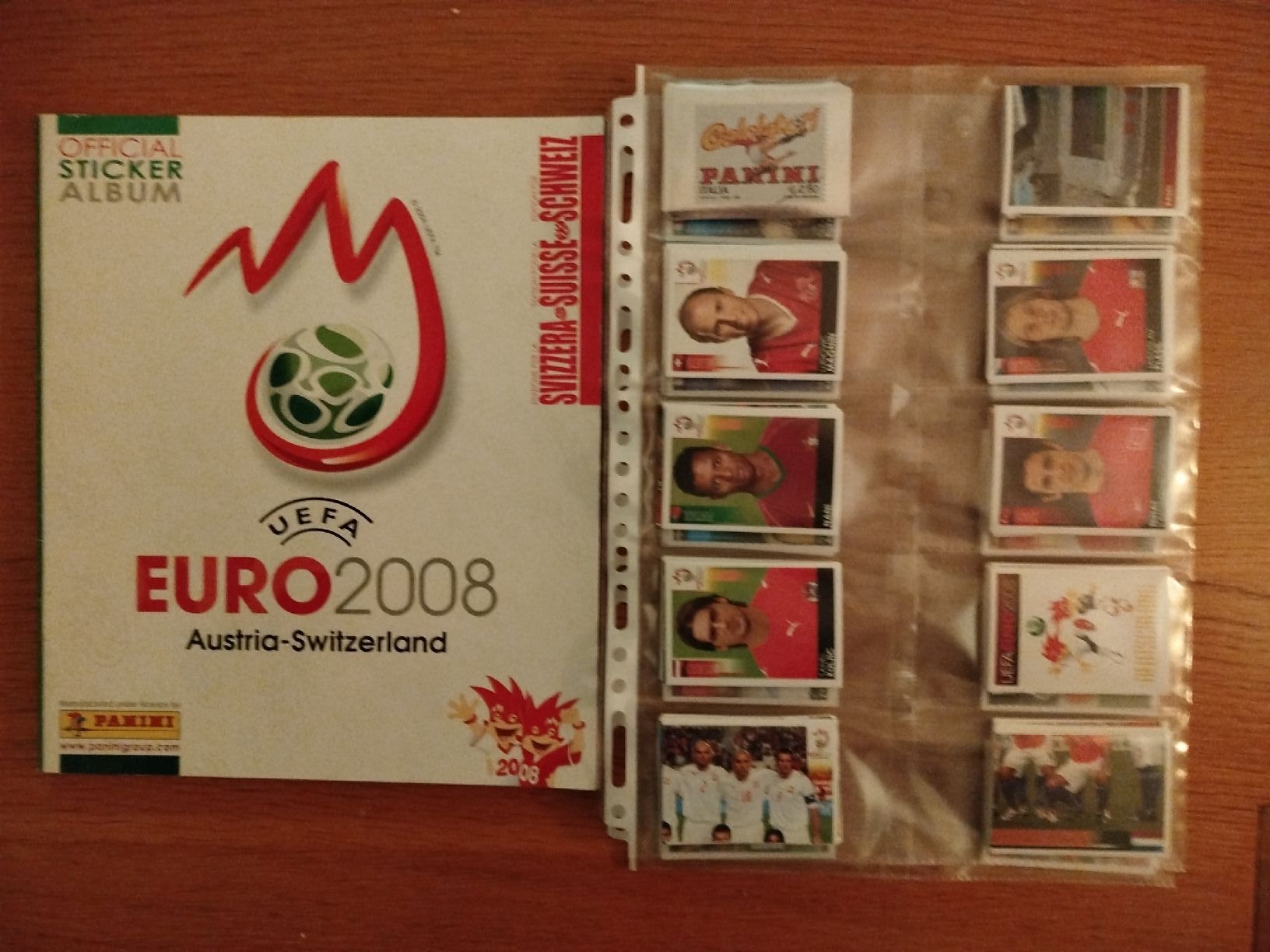 Panini Sammelbilder & Trading cards: Panini EM 2008 Leeralbum+kompl.loses Stickerset – Neu (gemäss Beschreibung) aus Wettingen von mirna04