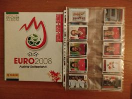Panini EM 2008 Leeralbum+kompl.loses Stickerset