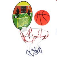 Mini Basketball, Ring mit Netz, Brett, 16cm, Toi-Toys, neu