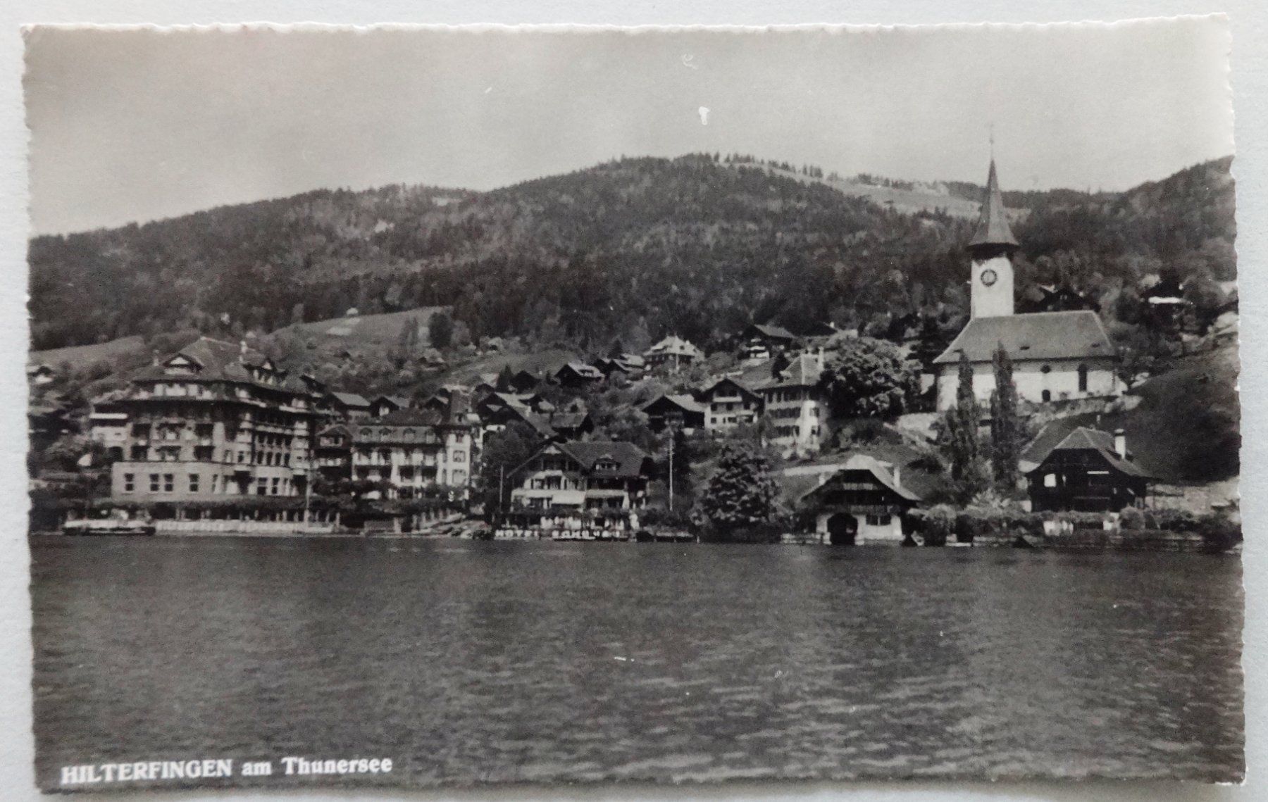 Cartoline postali: Hilterfingen am Thunersee – Usato da Fétigny venduto da Billy2miny