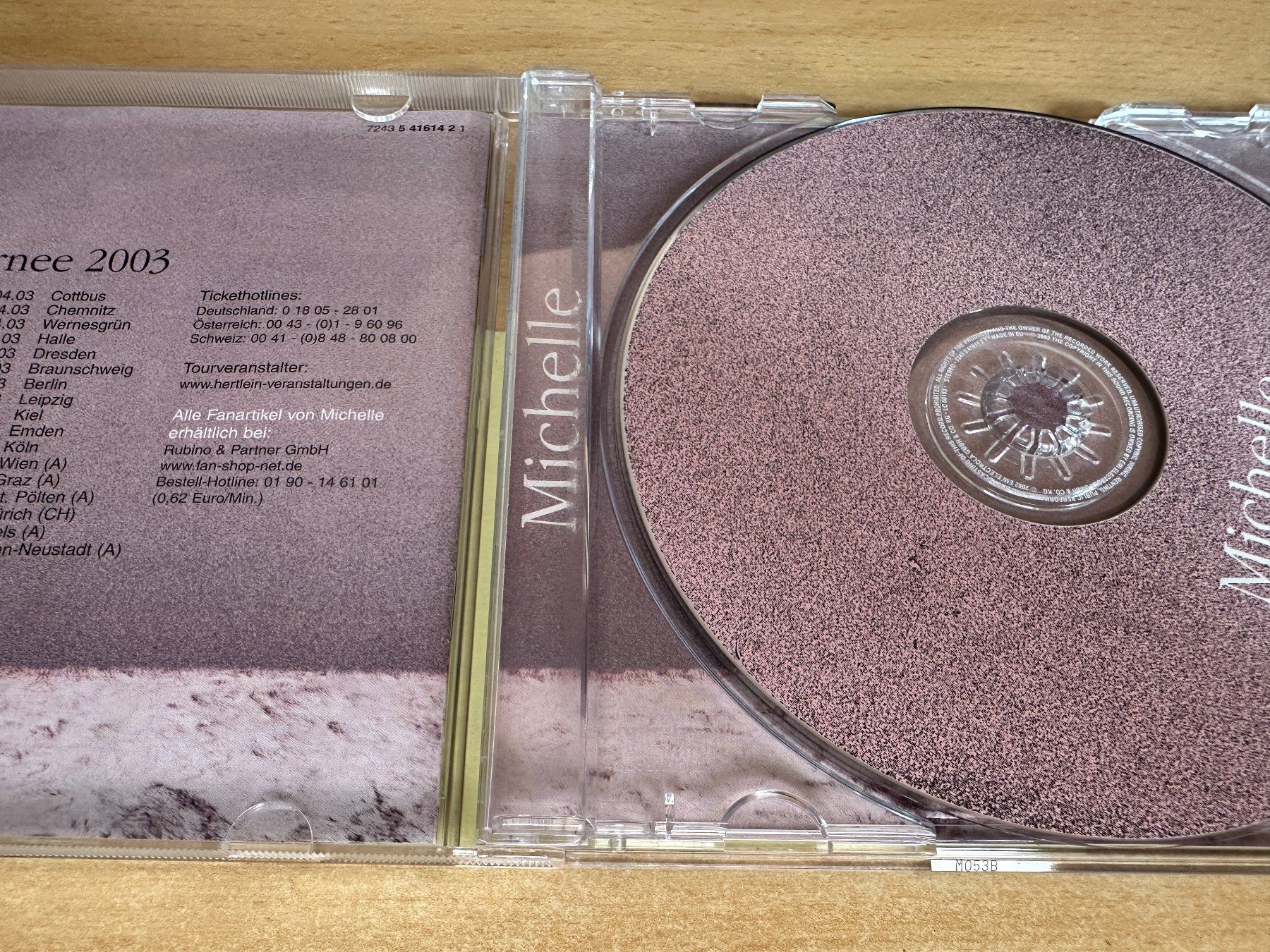CD: N8 Michelle – Rouge – Usato da Rikon im Tösstal venduto da Alpenmutz 2
