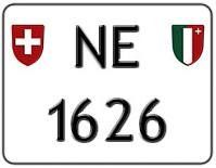 Insegne: Plaque moto NE 1626 – Nuovo (secondo la descrizione) da Boudevilliers venduto da ENCHERES-PLAQUES-NE