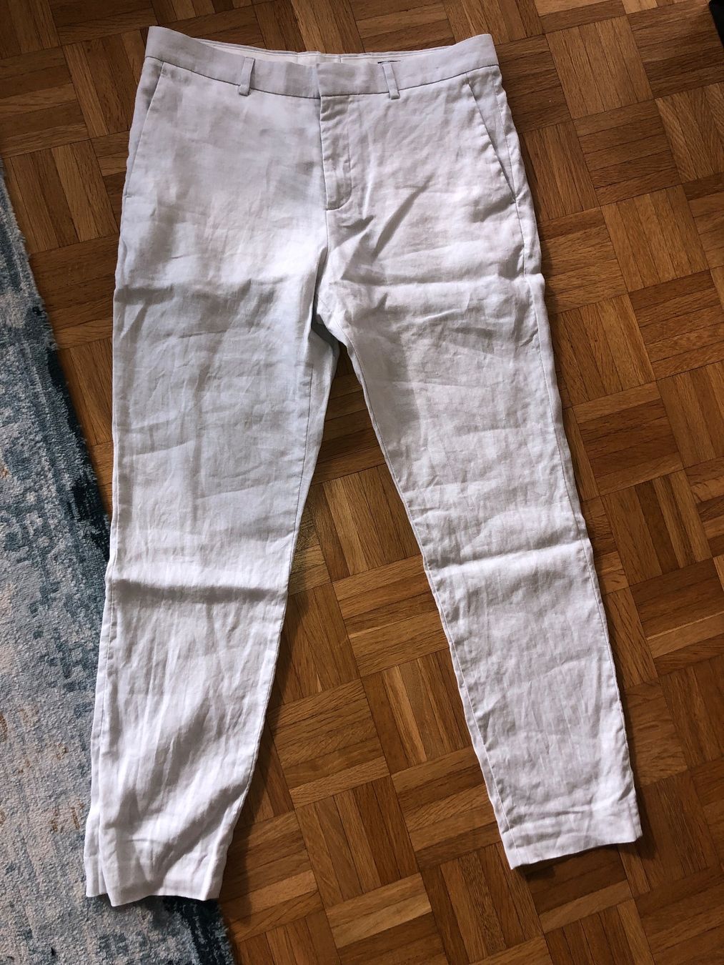 H&M Pantaloni: Hose Leinen H&M 34R neu – Nuovo (secondo la descrizione) da Zug venduto da estarthyme 1
