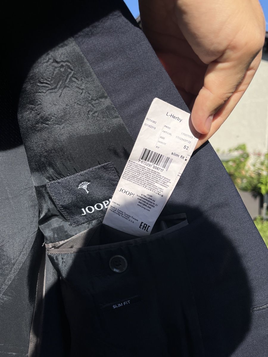 Joop Costumes: JOOP Blazer | Slim Fit | 52 – D'occasion à Luzern par LuzernerShop 3