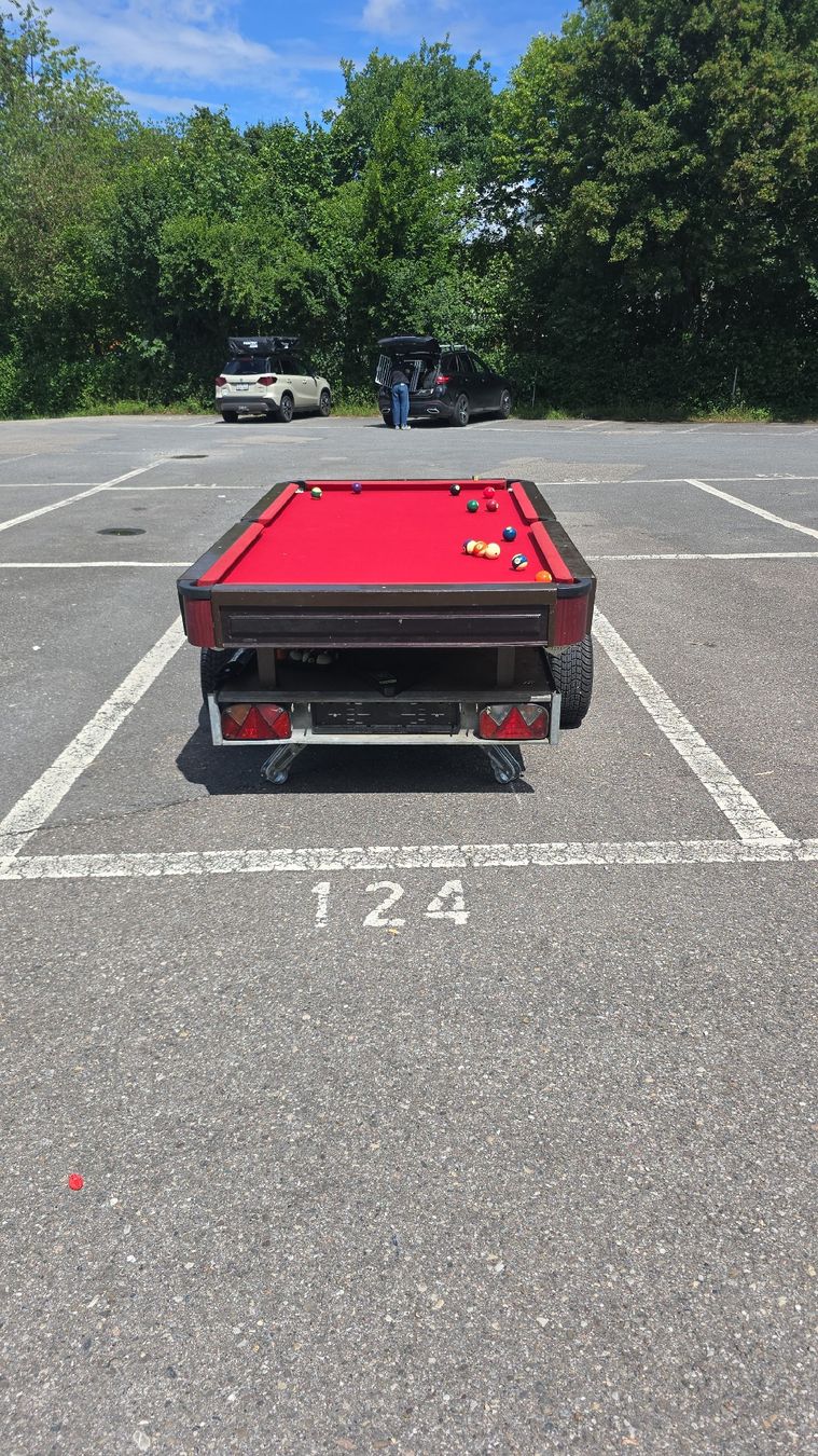 Humbaur Rimorchi: Billardtisch Anhänger 750kg – Usato da Gossau ZH venduto da ang_q8bj 3
