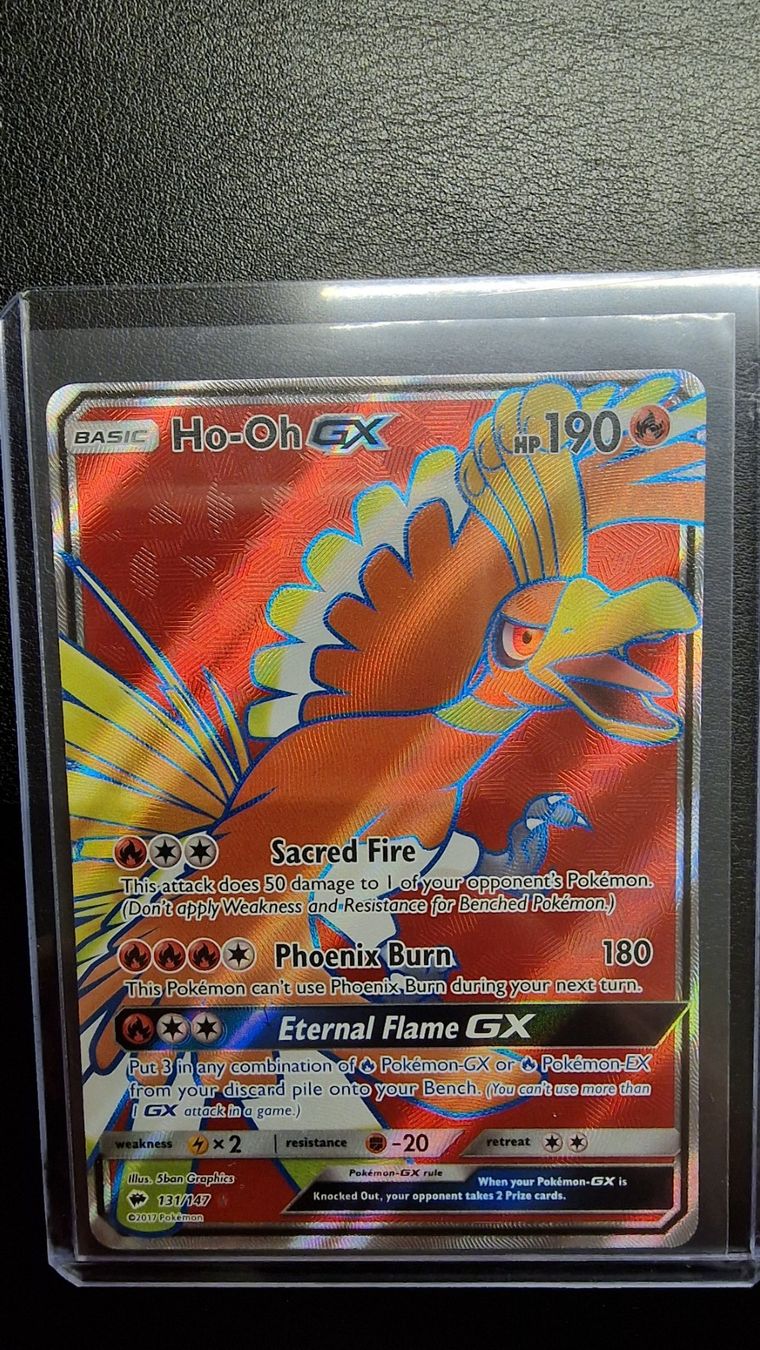 Jeu de cartes Pokémon SL03.5 Coffret Ho-Oh GX - Carte à collectionner