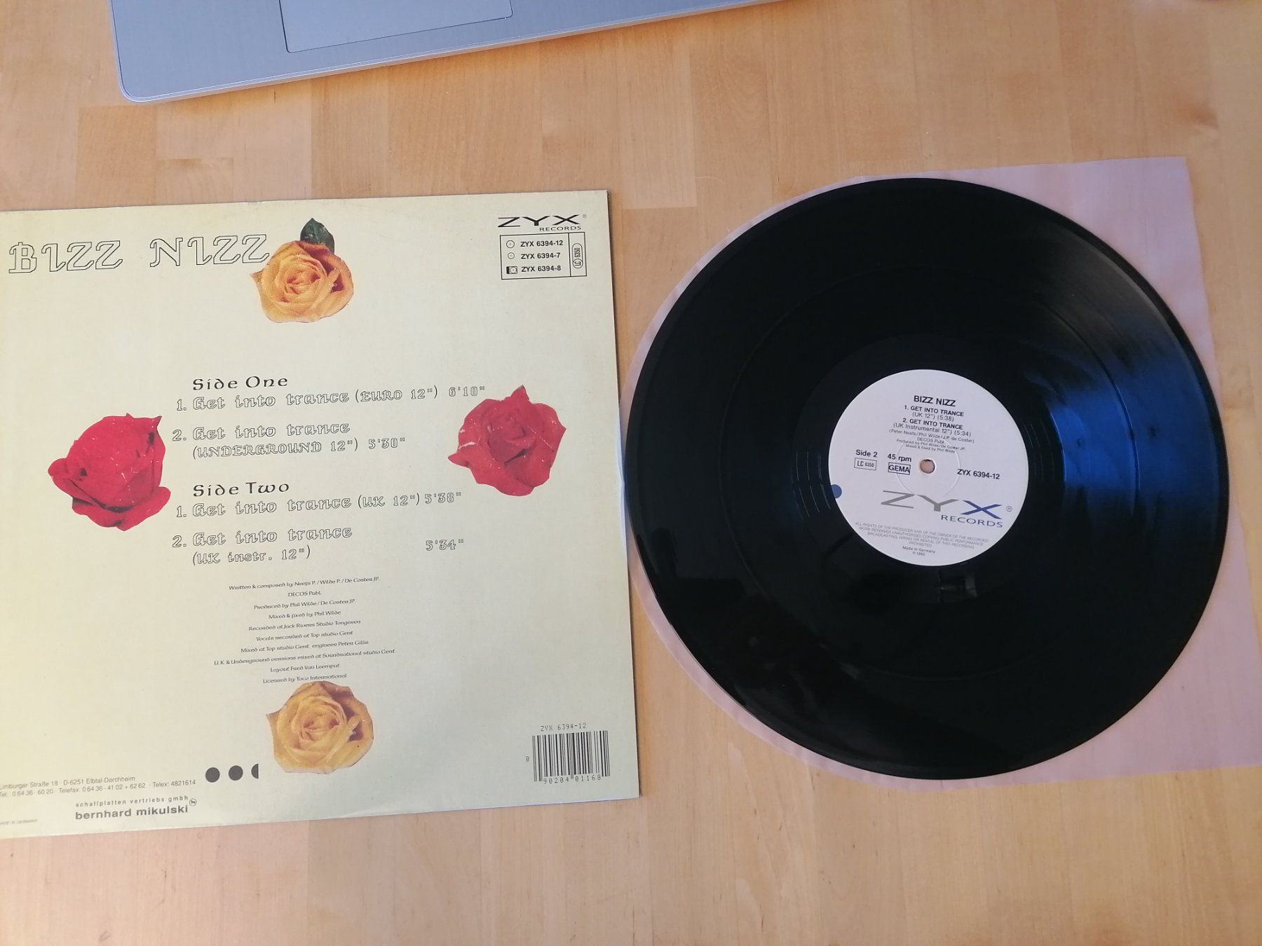 Dischi in vinile: Bizz Nizz – Get Into Trance – Usato da Emmenbrücke venduto da WintoWin 1