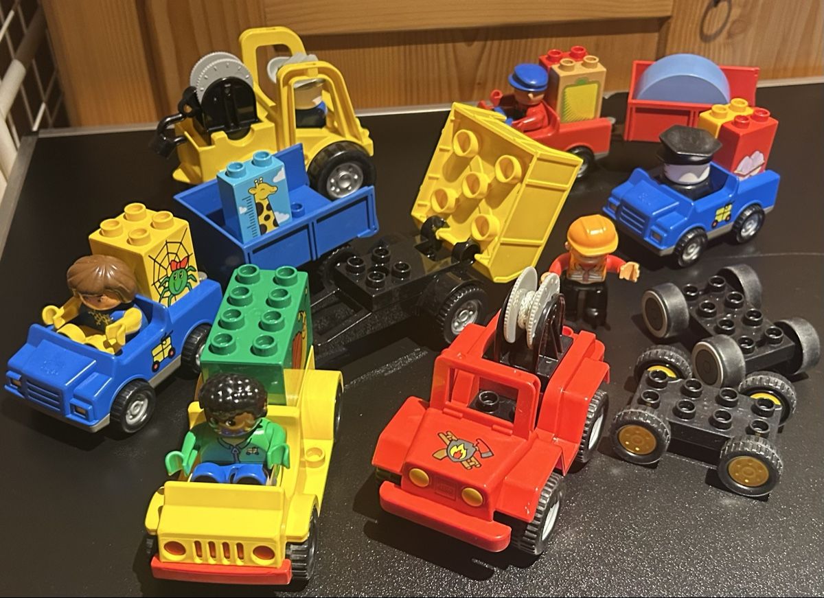 Lego Giocattoli: Lego Duplo Baustellenset  – Usato da Oberrüti venduto da SussiundStrolch