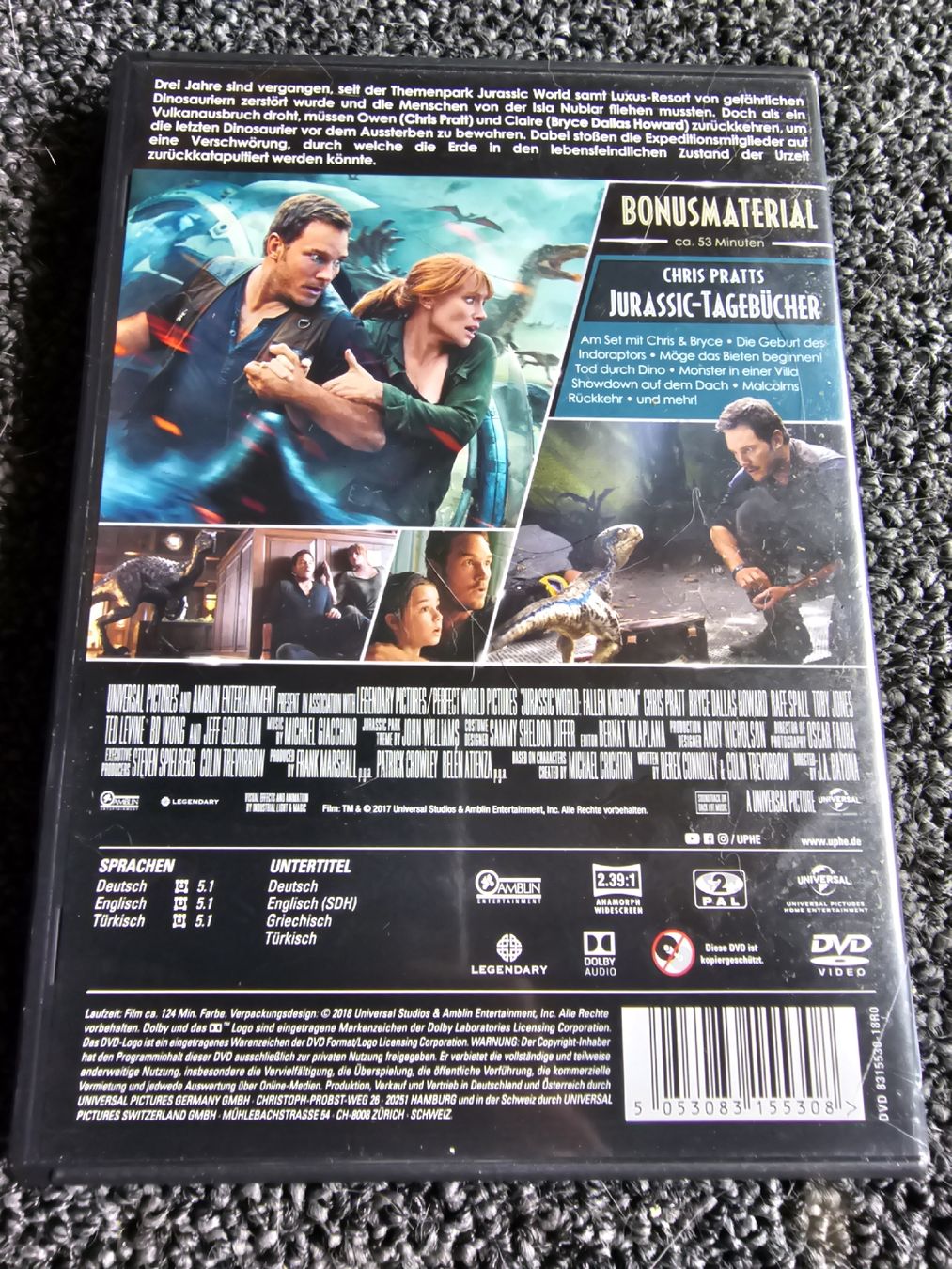 Alle DVDs: Jurassic World (21886) – Gebraucht aus Ruswil von jan_bxl5 1