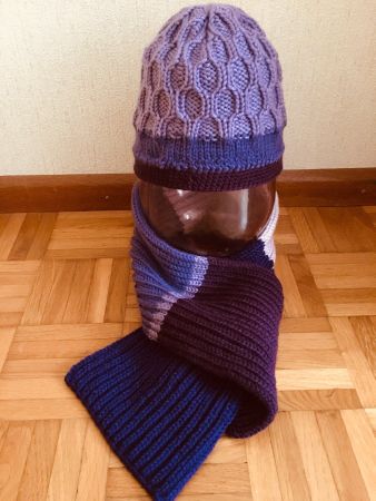 Bonnet et écharpe