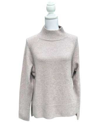 Edler Kaschmir-Wollpullover, Grösse M, beige, neuwertig!