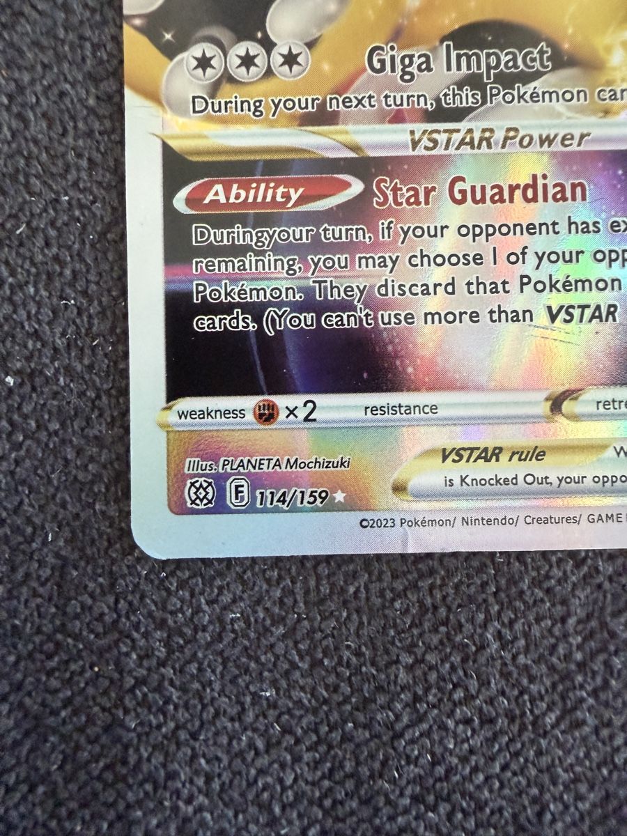 Pokémon Carte collezionabili: Pokémon Regigigas VSTAR 114/159 – Usato da Liestal venduto da arl_6tv7 1