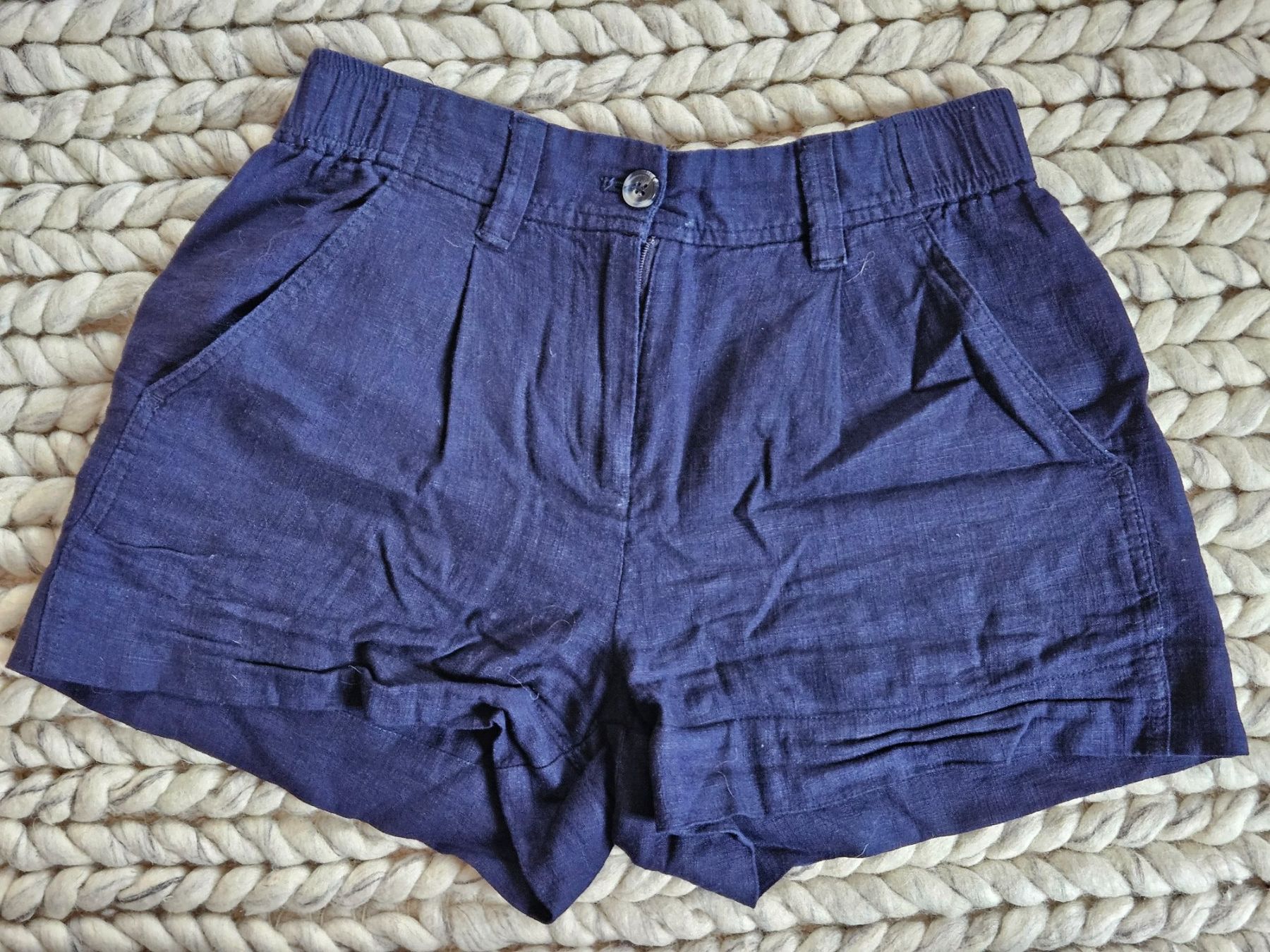 Next Pantaloni: Next Shorts, Gr. 36, Dunkelblau – Usato da Wettingen venduto da Sk8ertomda