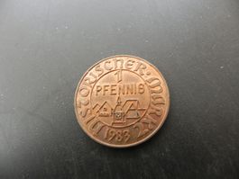 Jeton Aarau 1 Pfennig 1983 - Historischer Markt