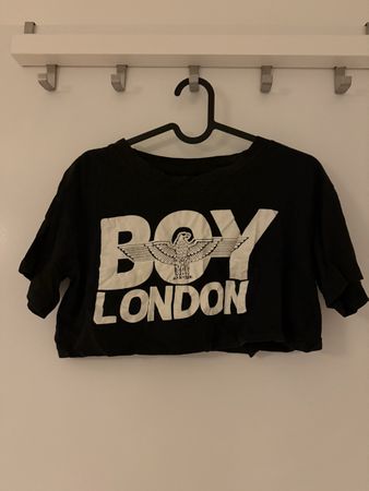 Boy London Crop Top - Stylish Summer Essential - Size S