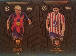 Topps Lamine Yamal Julian Alvarez Black Edge Edition 