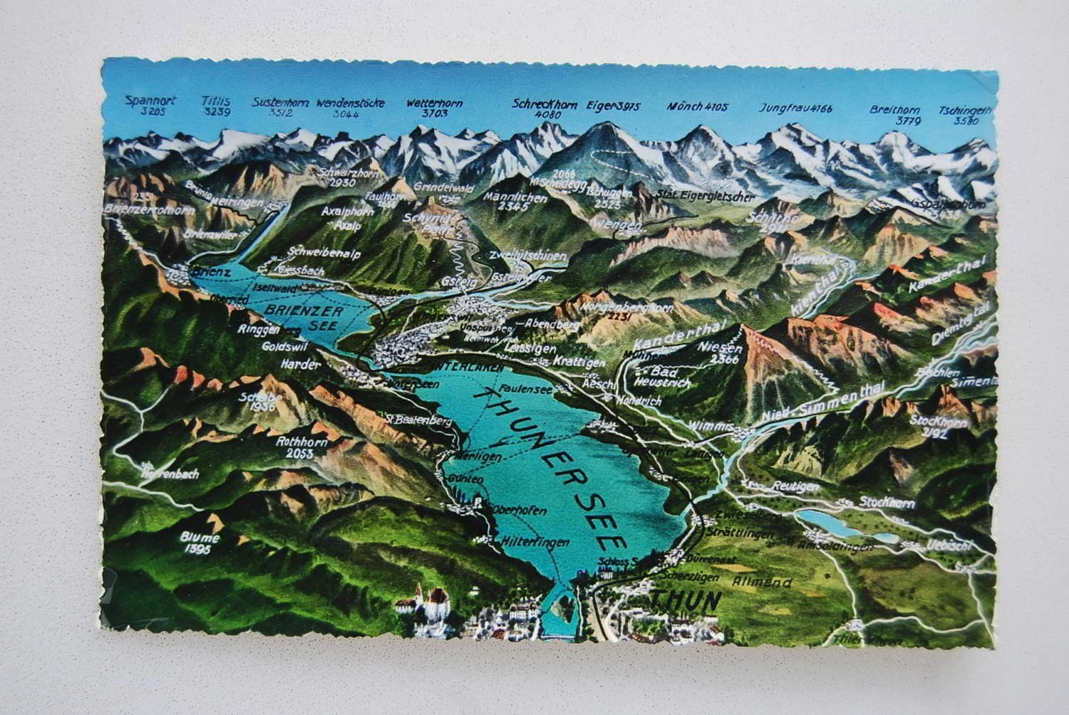 Cartoline postali: AK Thunersee – Usato da Rüfenacht BE venduto da Toro06