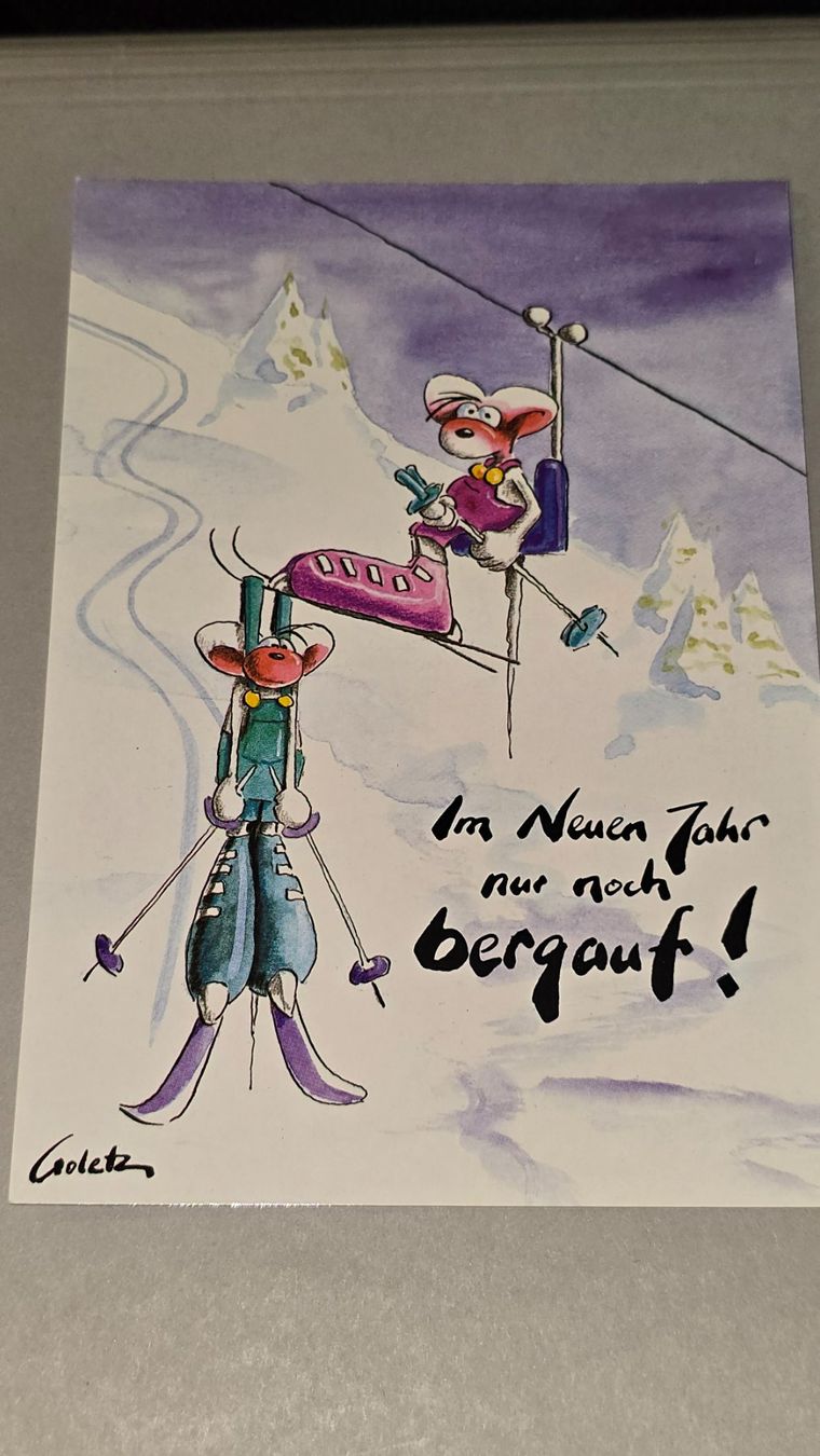 Cartes: Diddl Weihnachtskarte 35 a   Rarität – D'occasion à wallisellen par funkelsternchen5