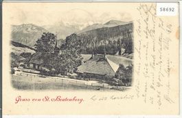 Gruss aus St. Beatenberg 1903
