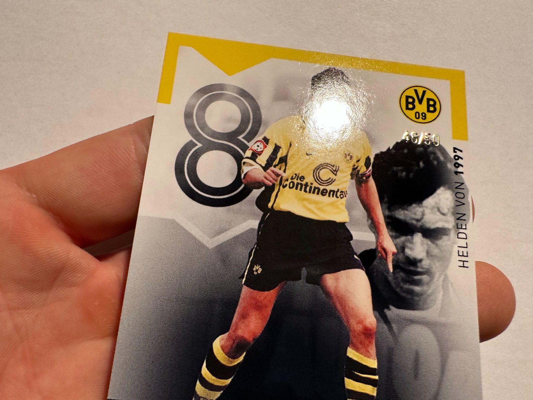 Panini Carte collezionabili: 2022 Topps BVB Set Michael Zorc /50 – Usato da Hagendorn venduto da Pokecollectorch 1