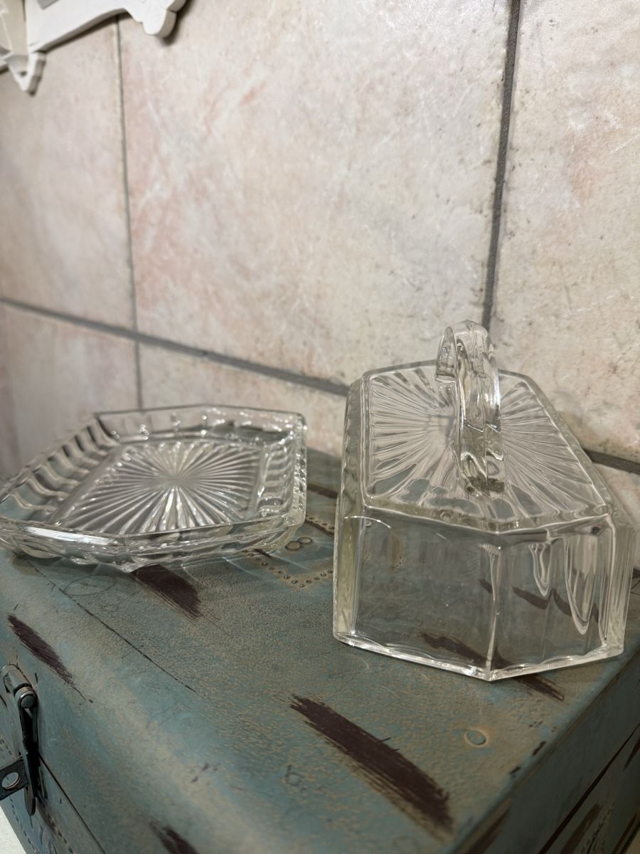 Altre Stoviglie: Butterdose Glas alt – Usato da Schaffhausen venduto da Ibag 1
