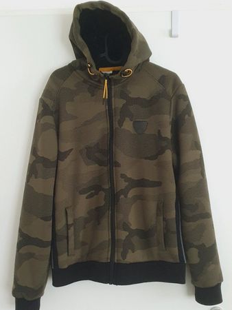 KAPORAL warm gefütterte Sweatjacke mit Kapuze Gr.M (170-176)