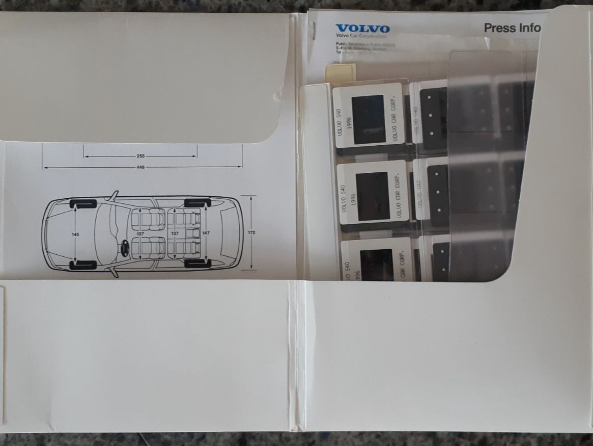 Volvo Documenti: Volvo  Press Information 1996 – Usato da Muri b. Bern venduto da Bernik 1