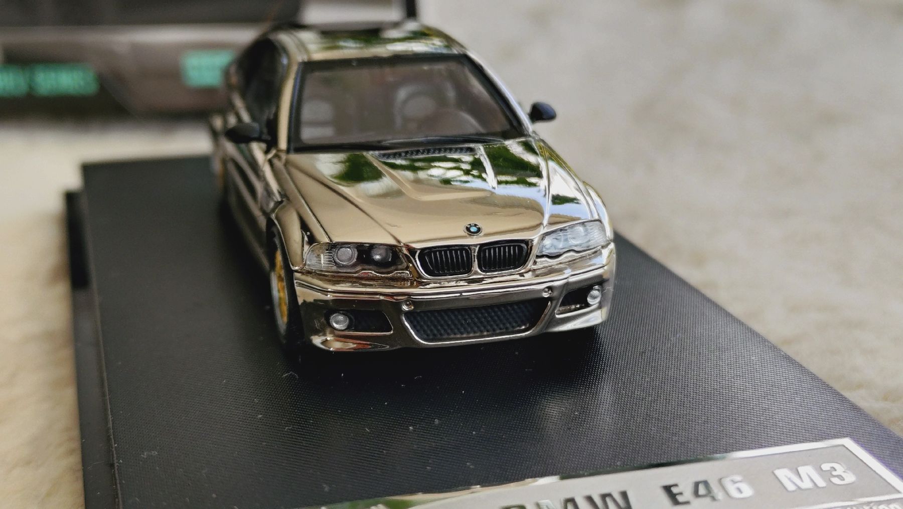 BMW Modellini d'auto: 1/64 BMW E46 M3 Diecast – Nuovo e nell'imballaggio originale da Zürich venduto da DiecastDude