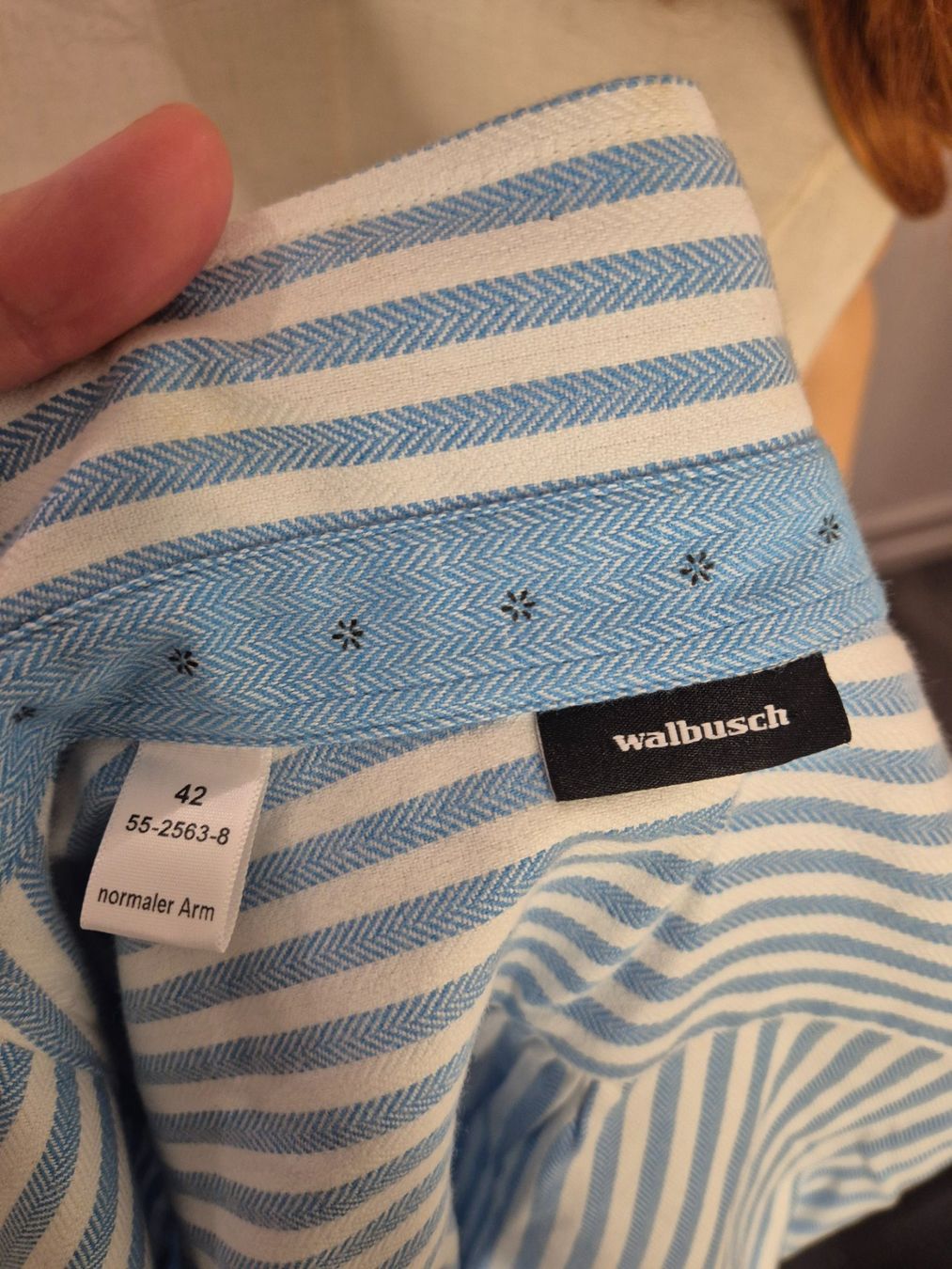 Walbusch Camicette: Walbusch gestreiftes Hemd – Nuovo e nell'imballaggio originale da Leissigen venduto da ali_k9v8 2