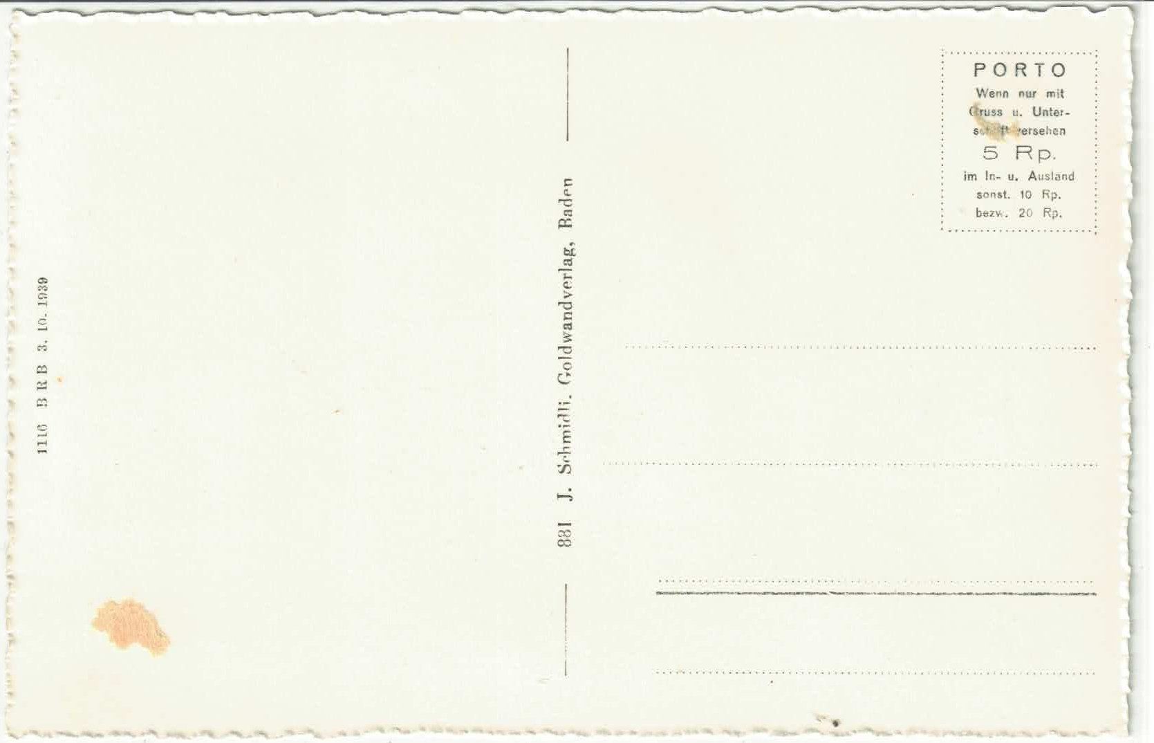 Cartoline postali: Kirche Staufberg – Usato da Ettingen venduto da Kartenplanet 1
