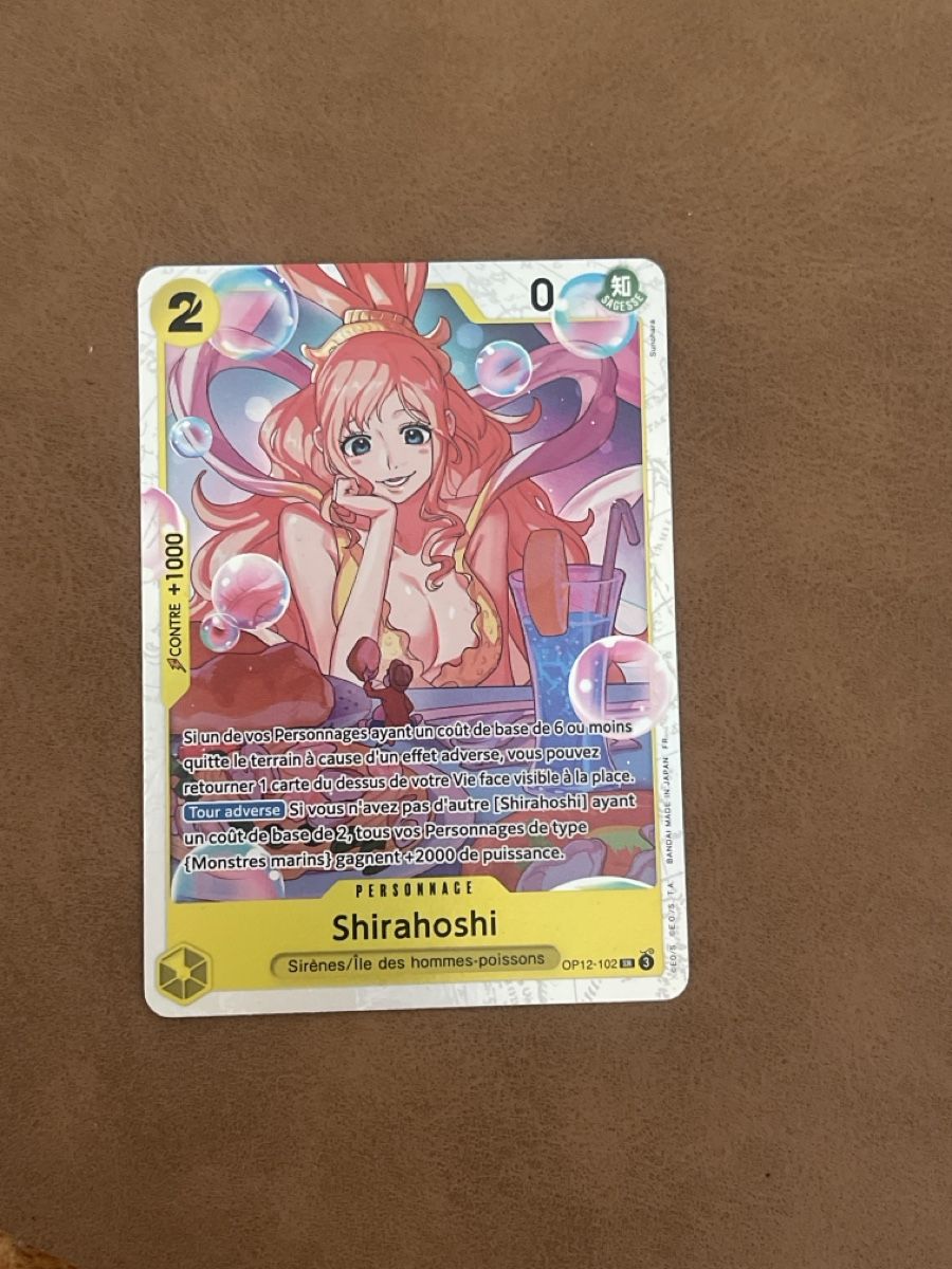 Bandai Carte collezionabili: One piece - OP12 Shirahoshi – Usato da Farvagny-le-Petit venduto da Bec-123