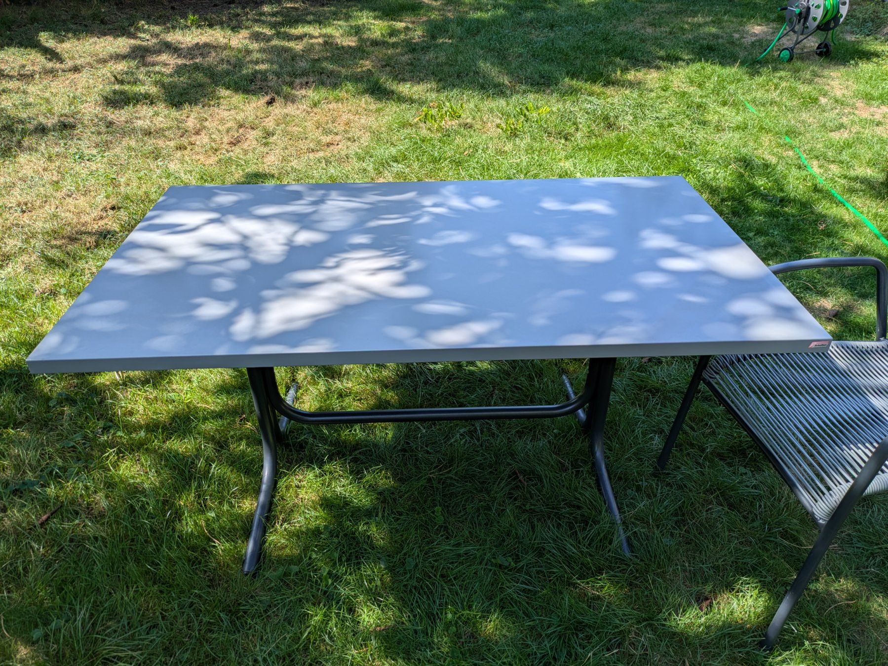 Schaffner Tavoli: Schaffner Metalltisch 80 x 140 – Usato da Meilen venduto da Pubertier68 1
