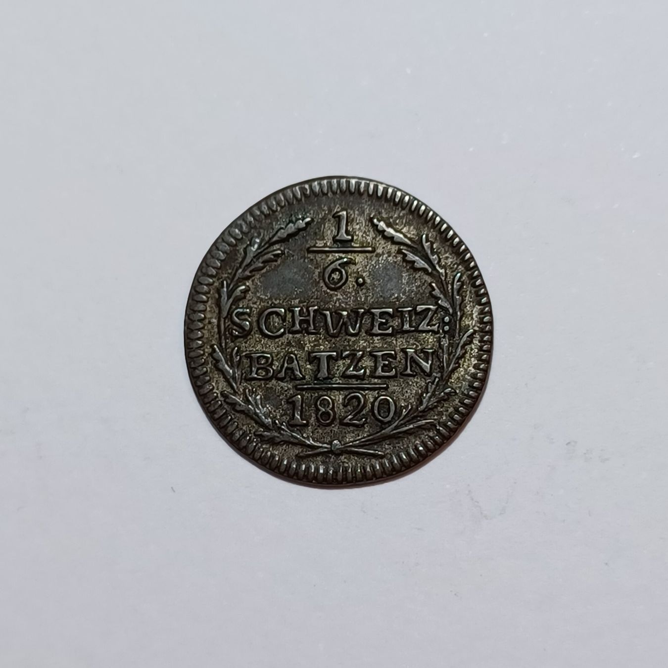 Tutti le monete: 1/6 Batzen 1820 Graubünden – Usato da Pfäffikon ZH venduto da Schweizer_Muenzen