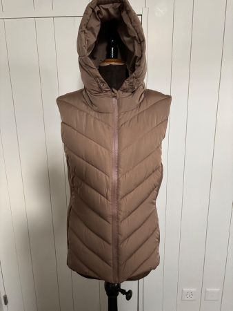 Cooles chicorée Gilet mit Kapuze braun - Grösse XL