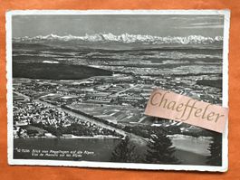 G 7456 Blick von  Magglingen auf die Alpen