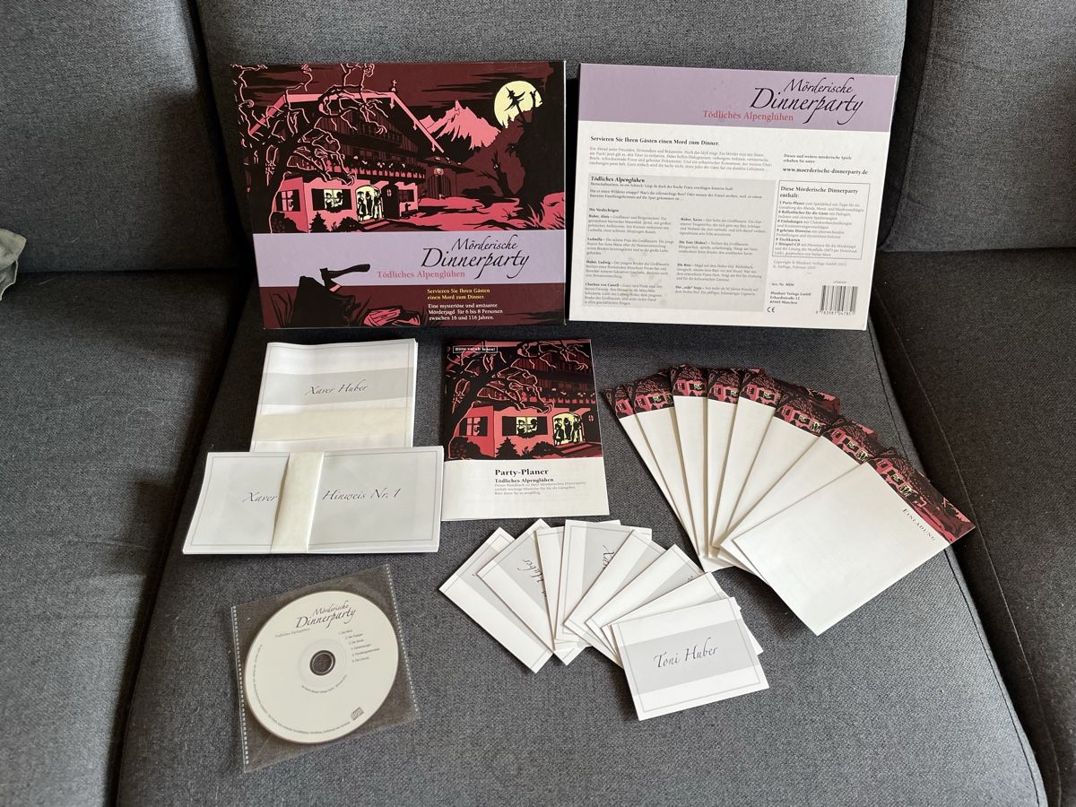 Giochi: Mörderische Dinnerparty – Nuovo e nell'imballaggio originale da Krauchthal venduto da cel_8tbb 1