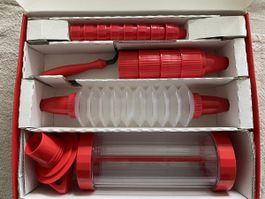 Neues Deko-Set für Torten und Gebäck Kuhn Rikon
