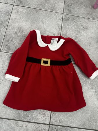 H&M Samichlaus Rot Grösse 74/80 guter Zustand