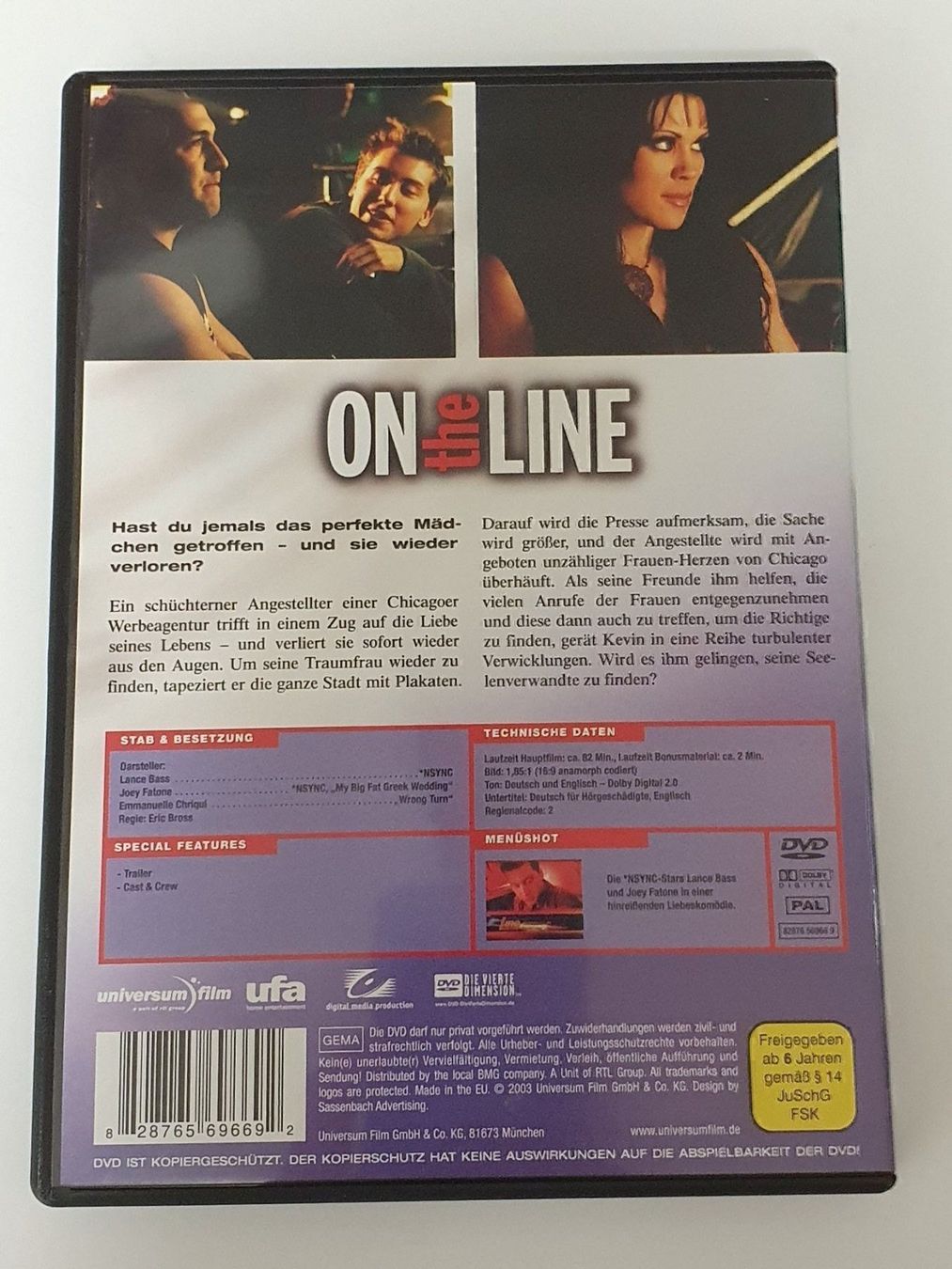 Tutti i DVDs: On the line - join the search party DVD – Usato da Oberdorf BL venduto da BaldenEagle 3