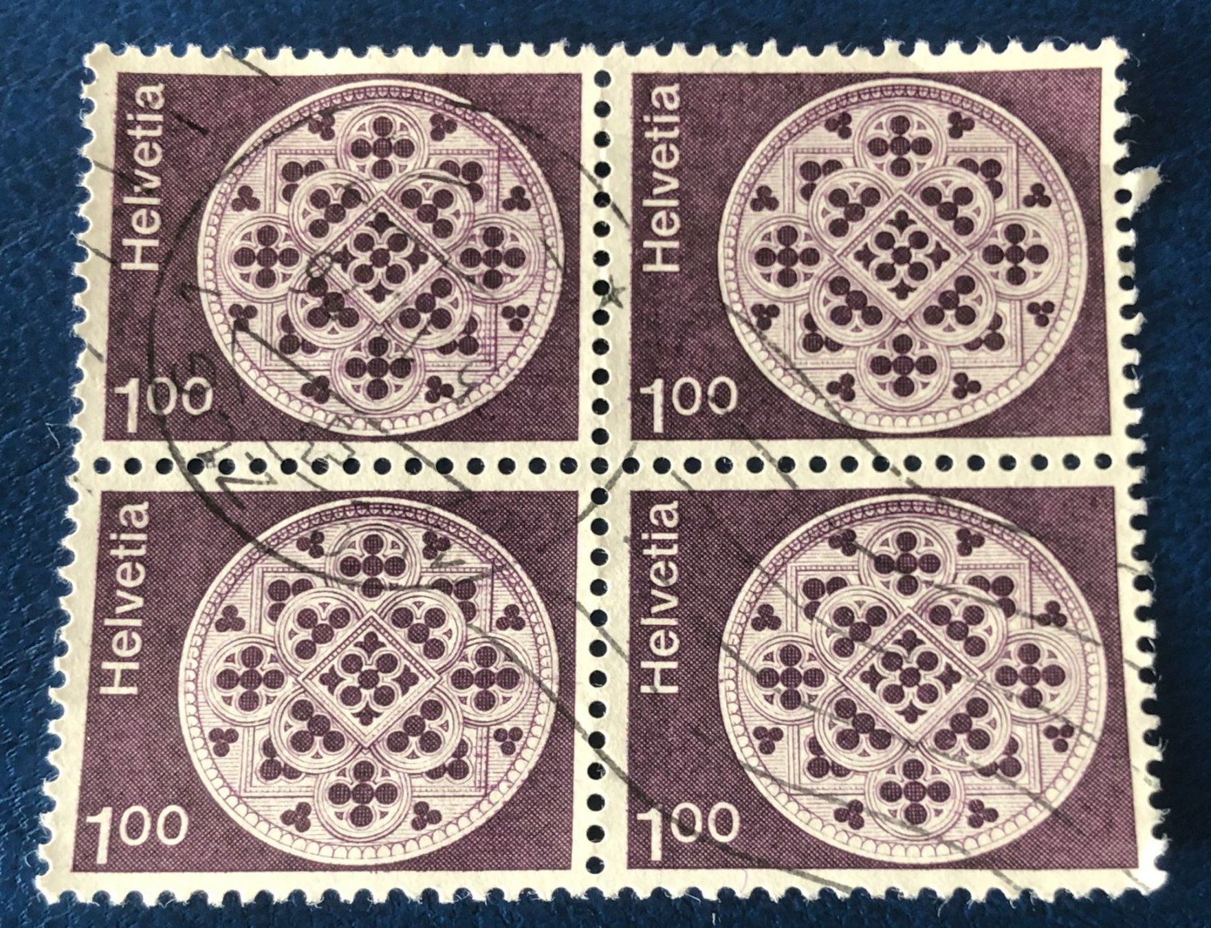 Tutti i francobolli: 4 er Block Nr.543 mit Vollstempel – Usato da Aarau venduto da Billa007