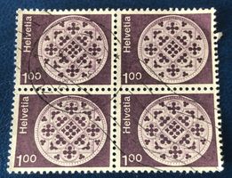 4 er Block Nr.543 mit Vollstempel